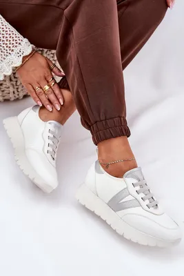 Produktbild von Damen Sportschuhe Auf Plattform Vinceza 58510 Weiß 41