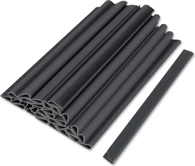 Produktbild von Befestigungsclips Klemmschienen 24 Stück für PVC Sichtschutzfolie Sichtschutzstreifen Windschutz für Garten und Zaun, Anthrazit