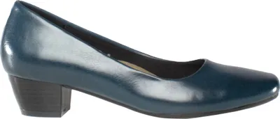 Produktbild von Boulevard Damen Absatzschuhe / Pumps, niedriger Absatz DF415 (42 EU) (Marineblau)