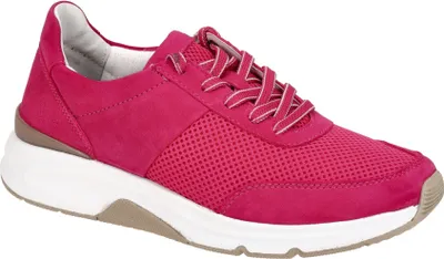 Produktbild von Gabor ROLLINGSOFT Damenschuhe - sportliche Schnür- Halbschuhe rot Freizeit NEU