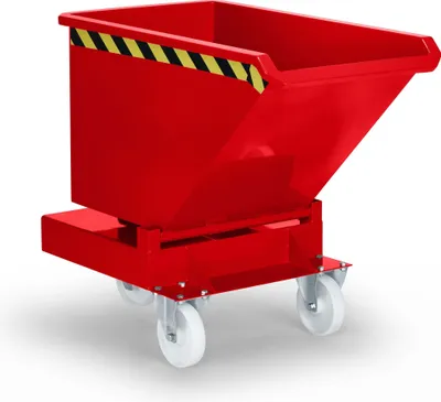 Produktbild von RR Industrietechnik Kastenwagen Typ RKW-DST-20 610x1150x915mm 200dm³ RAL 3000 Feuerrot