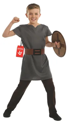 Produktbild von Fun Shack Kinderkostüm Mittelalter, Angelsachsen Ritter, Perfekt für Karneval und Halloween, L