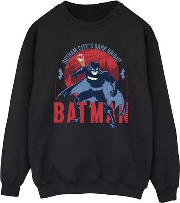 Produktbild von DC Comics - "Gotham City" Sweatshirt für Herren BI12863 (XXL) (Schwarz)