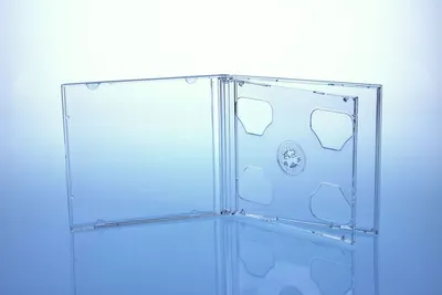 Produktbild von 200 CD/DVD Hüllen / 2er 2fach Jewelcase für 2 Disc / glasklar transparent