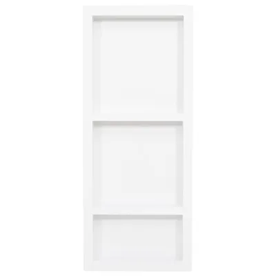 Immagine prodotto di Nicchia doccia a 3 scomparti bianco opaco 41x99x9 cm