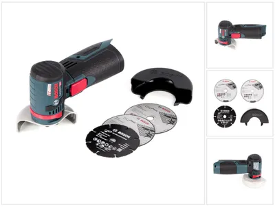 Obrázek produktu pro Bosch GWS 12V-76 Professional, 19500 ot/min, 7,6 cm, Baterie, 500 g