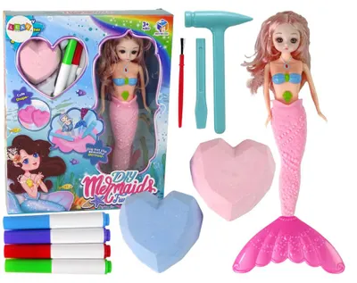 Produktbild von DIY Mermaid Pink Treasures Ausgrabungsset