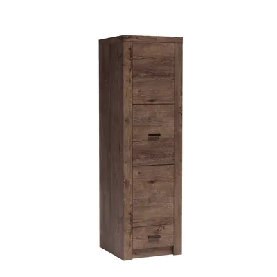 Obrázek produktu pro Úzká skříň BESS - šířka 56 cm, jasan tmavý