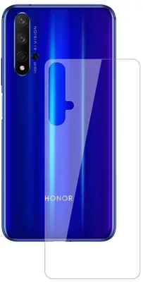 Produktbild von 2x Schutzfolie für Huawei Nova 5T Rückseite - Anti-Shock 9H Folie dipos Glass Kunststoffglas