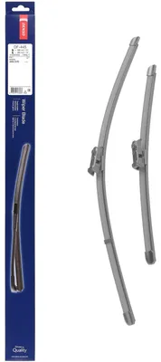 Productafbeelding van DENSO vlakke wissets DF-445 (580/380 mm, voor auto's met links stuur): Twee stille, duurzame ruitenwissers