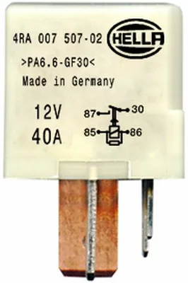 Image de Relais, Glühanlage HELLA 4RA 007 507-021