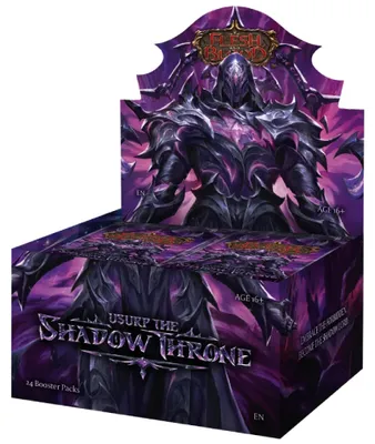 Obrázok produktu pre Flesh and Blood Usurp the Shadow Throne Booster Box