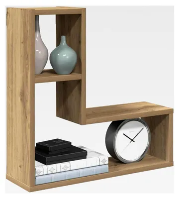 Produktbild von Wandregal Artisan-Eiche Holzwerkstoff 50x15x50 cm für Wohnzimmer und Schlafzimmer