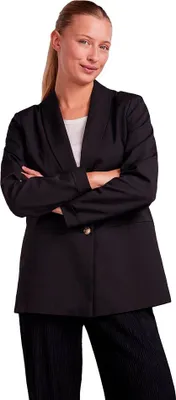 Produktbild von Pieces Size Loose Blazer Schwarz M Frau Schwarz M