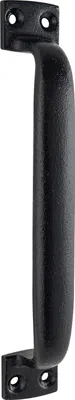 Image de KWS Poignée coulissante 5307, 230 mm, fonte grise laquée noire
