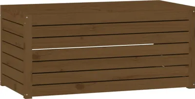 Produktbild von Gartenbox Honigbraun 101x50,5x46,5 cm Massivholz Kiefer