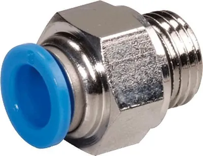 Produktbild von gerade Steckverschraubung, Schlauch 6mm, Gewinde M5a, STVS-QCKO-M5a-6-MSV-S-M120