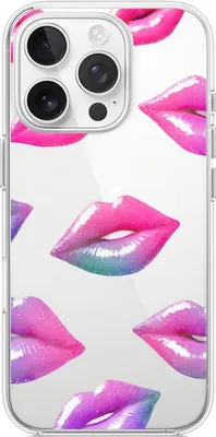 Obrázek produktu pro iPhone 14 Pro pouzdro silikonové průhledné Lipprint