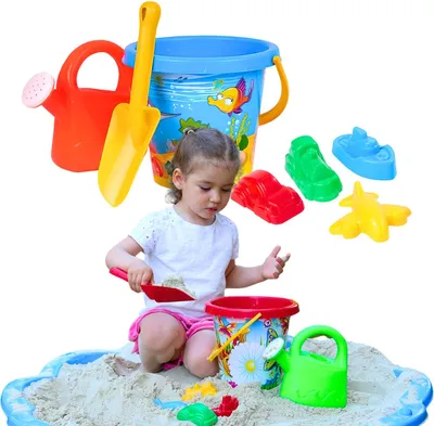 Produktbild von Sandset Mit Giesskanne Druckform Giesskanne Eimer