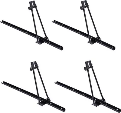 Immagine prodotto di 4x portabiciclette/portabiciclette da tetto/portabiciclette ORION bloccabile