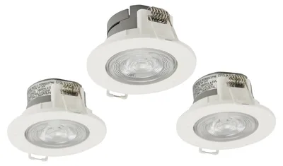 Produktbild von Philips Funktional 8718699755805, Einbaustrahler, Nicht austauschbare(s) Leuchtmittel, LED, 2700 K, 380 lm, Weiß