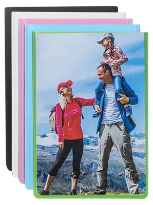 Productafbeelding van Magnetische fotolijstjes - Set van 10 stuks - Voor foto's - 6,3 x 9,3 cm