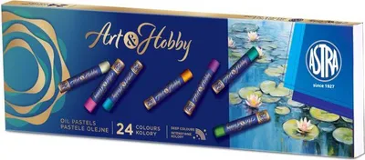 Produktbild von Art&Hobby Ölpastell, 24 Farben, 313124002