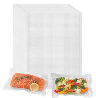 Vakuumbeutel 100 Stück, 16 x 24 cm, BPA-frei, für Lebensmittel