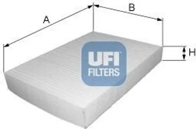 Produktbild von UFI 53.230.00 Innenraumfilter Pollenfilter für VOLVO V40 Kombi (645)