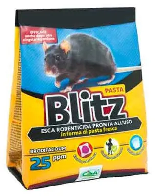 Produktbild von ESCA TOPICIDA IN PASTA ROSSA 'BLITZ' 150 g(Rotes, pasta-artiges Pflanzenschutzmittel "Blitz", 150 g)