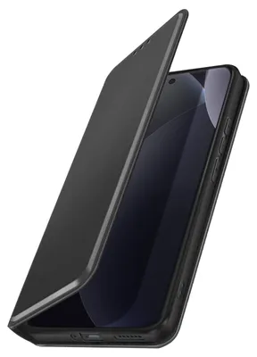 Image de Avizar, étui à rabat avec compartiment pour cartes et support pour Redmi Note 15 Pro Plus 5G, noir