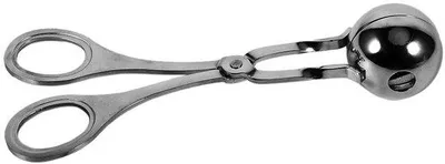Produktbild von Famanu Gehaktballen Maker - Non-Stick, 3,5 cm Durchmesser, Silber