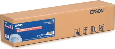 Zdjęcie produktu dla Epson Premium Semigloss Photo Paper Roll, 24" x 30,5 m, 250g/m², Papier półbłyszczący, 250 g/m², Biały, SureColor SC-T7200D SureColor SC-T7200 SureColor SC-T5200PS SureColor SC-T5200D-PS SureColor..., 61 cm, 30,5 m