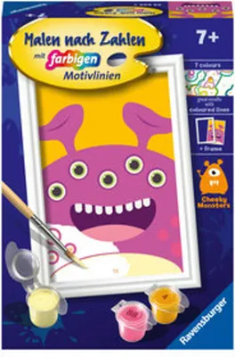 Zdjęcie produktu dla Ravensburger 23629, Dołączone farby, Chłopak, dziewczyna, Zestaw do kolorowania według numerów