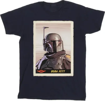 Image de Star Wars - T-shirt "The Mandalorian" pour homme BI47305 (M) (Bleu marine)