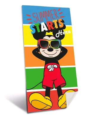 Produktbild von Handtuch 70x140cm Baumwolle Mickey Mouse