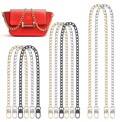 Produktbild von Solidchoice – Set aus goldenen und silbernen Trageriemen für Taschen – 8 Stück
