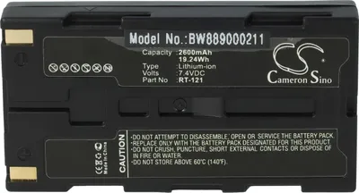 Produktbild von vhbw Akku Ersatz für Righton RT-121 für Medizintechnik (2600 mAh, 7,4 V, Li-Ion)