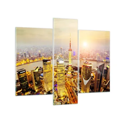 Produktbild von Bilder auf glas - Architektur asien gebäude - 95x80cm - Glasbilder - Wandbilder - Kunstdruck - zum Aufhängen bereit - Wanddekoration aus Glas - Glas Bilder - Wandbild auf Glas - GCB95x80-2399