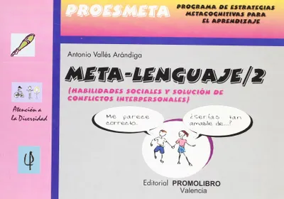 Produktbild von Metalenguaje 2 : relaciones interpersonales y habilidades sociales