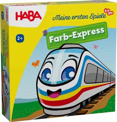 Produktbild von HABA Mitbringspiel Farbzuordnungsspiel Meine ersten Spiele to go Farb-Express 2013847001