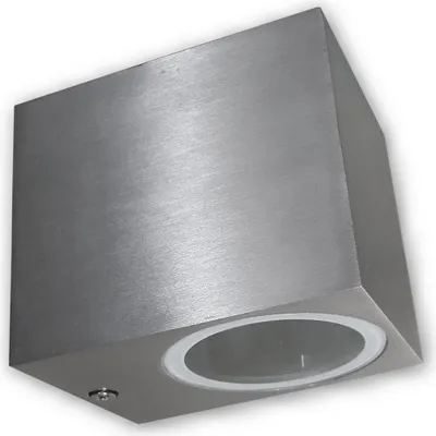 Produktbild von C-Light LED Wandleuchte Berlin 1-flammig alu gebürstet 230V GU10 5,5W warmweiss