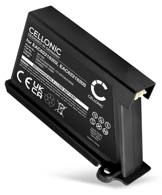 Immagine prodotto di CELLONIC 1x Batteria per Aspirapolvere Compatibile con LG HomBot VPARQUET, HomBot VR5902LVM, HomBot VR64702LVMB, EAC62218202 – (2600mah, 14.4V)