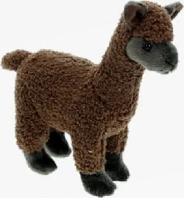 Produktbild von Cornelissen - Kuscheltier - Alpaka braun - 20 cm