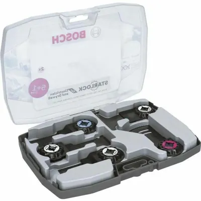 Image de Coffret Starlock 6 lames pour électricien et plaquiste bois/metal - BOSCH - 2608664622