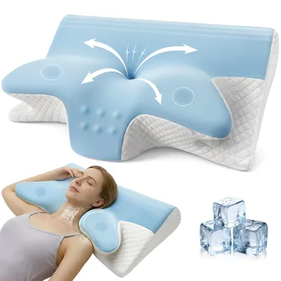 Obrázek produktu pro Omgoods – Ergonomická podpěrka krku z paměťové pěny
