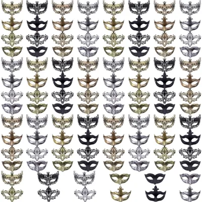 Imagen del producto de Omgoods - Juego de 108 máscaras venecianas para fiestas y Halloween