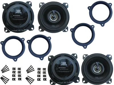 Produktbild von JBL Lautsprecher Set für BMW 3er E90 E91 E92 Baujahr 2005 - 2012 Tür vorne und hinten 640 Watt