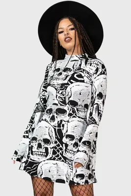 Produktbild von KILLSTAR Minikleid - Skeleton Season M