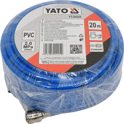 Produktbild von Yato YT-24225, 20 bar, Blau, 20 m, 1 cm